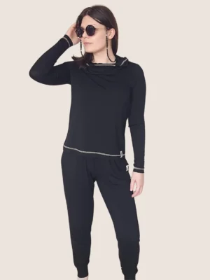 Kelnės "ARMONIA" - Bambukas - L/XL, Juoda