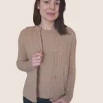 Megztinis iš dviejų dalių - merino vilna, viskozė, kašmyras